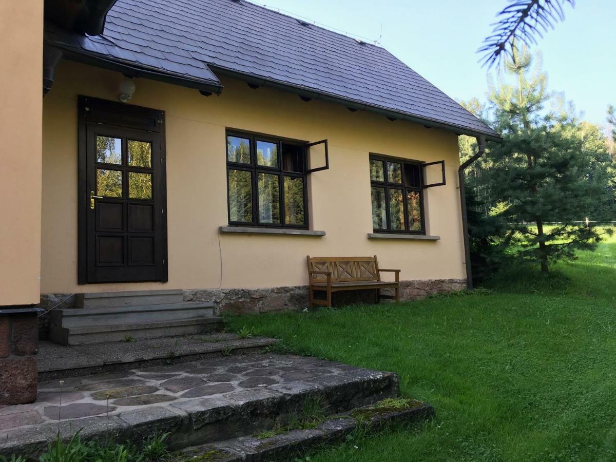 Samostatný mezonetový apartmán s dvěmi ložnicemi a vlastní krytou terasou a sdíleným bazénem Rudník Exterior foto