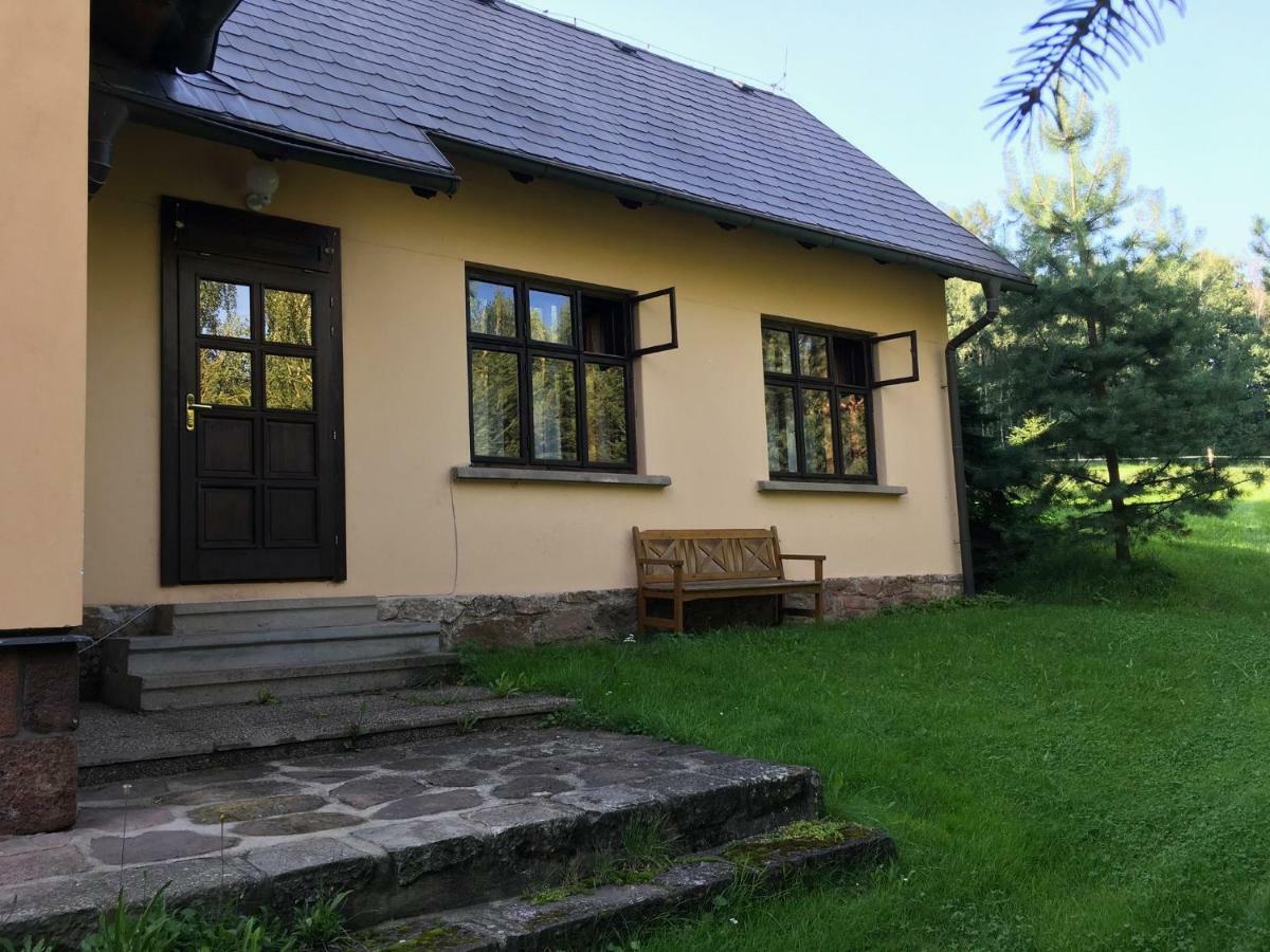 Samostatný mezonetový apartmán s dvěmi ložnicemi a vlastní krytou terasou a sdíleným bazénem Vila Rudník Exterior foto